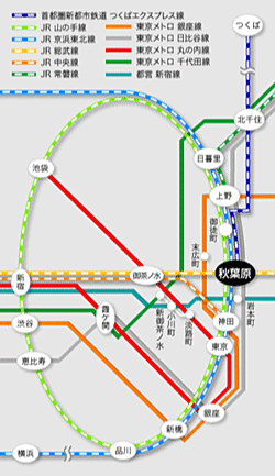 電車をご利用の方